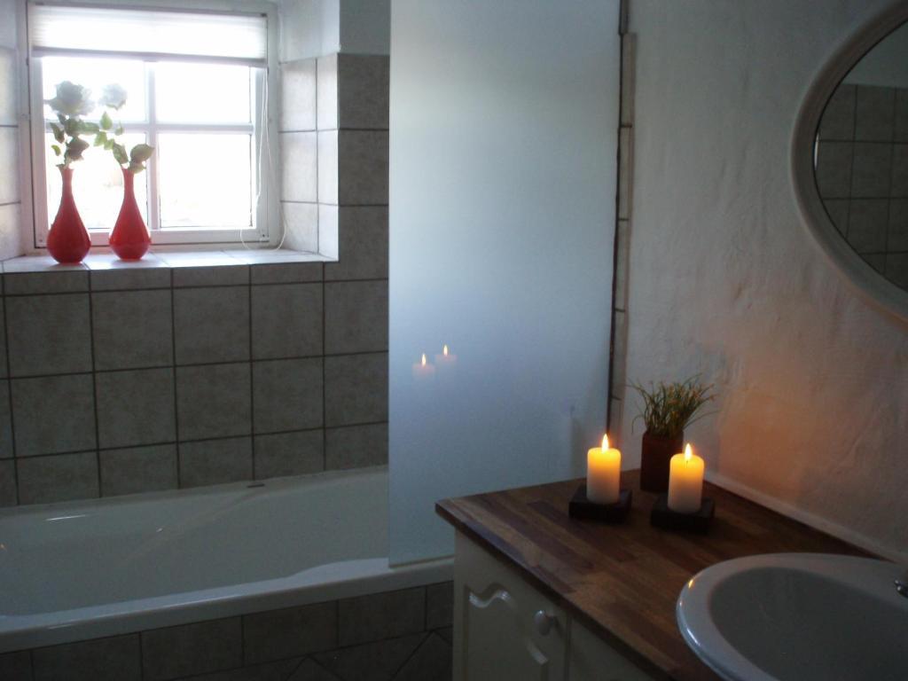 Klitgaards Holiday Apartment Mejeriby Bilik gambar